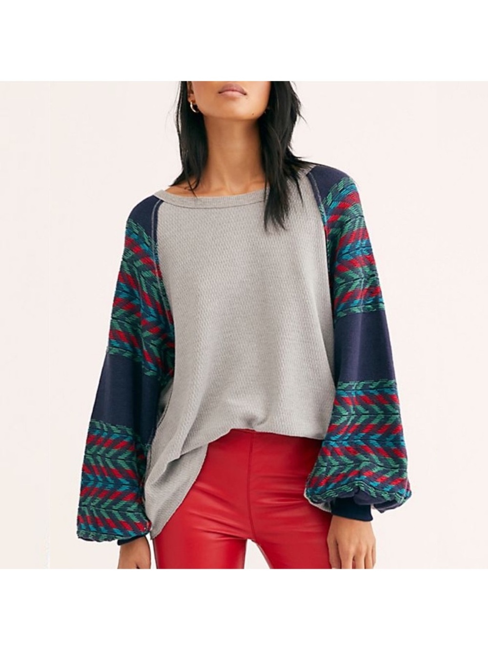 free people we the free pullover sweater size small